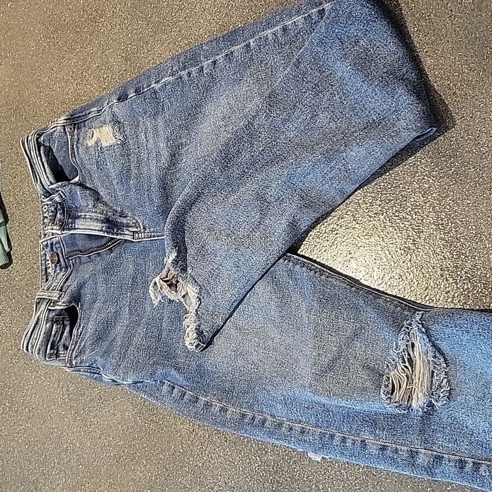 American eagle mom jeans 0 x-long